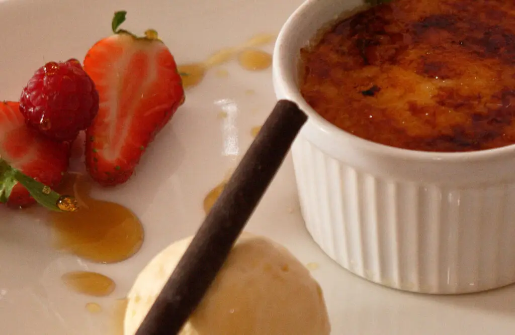 Dessert at Culloden House